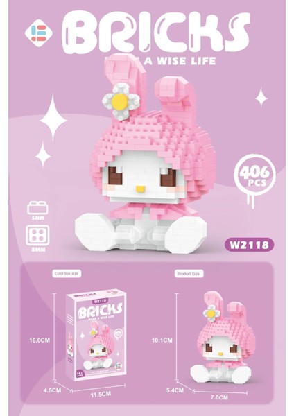 Hello Kitty My Melody Yapboz Puzzle Hediye