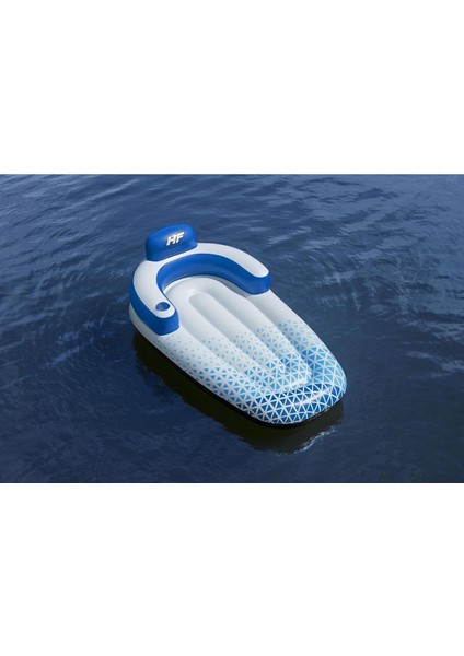 Çok Renkli Hydro-Force 75" x 42"/1.91M x 1.07M Indigo Wave Lounge 3 - 4 Yaş modelleri