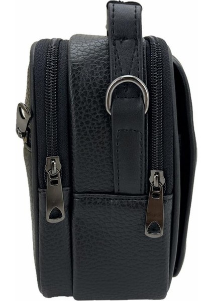 London 31500 Vegan Deri Omuz Askılı El Çantası Siyah modelleri