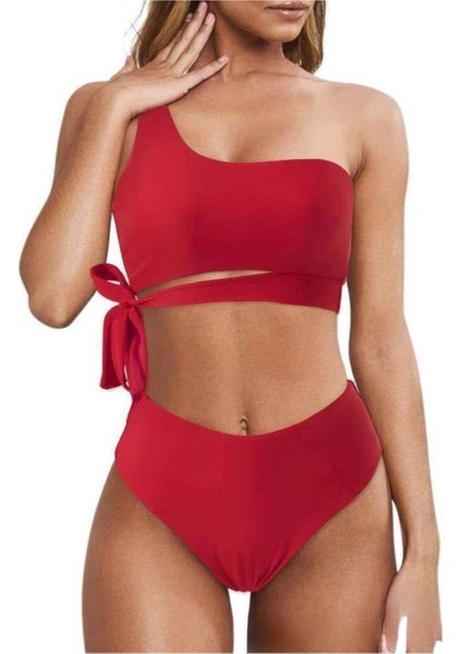 Yandan Bağlamalı Bikini Üstü