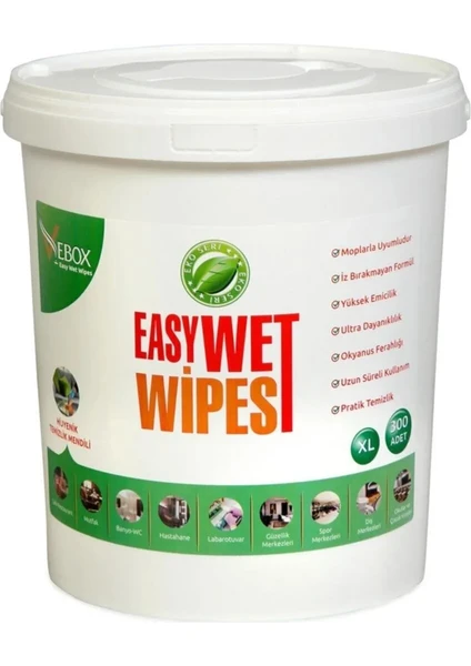 Easy Wet Wipes Islak Kova Mendil 300'LÜ