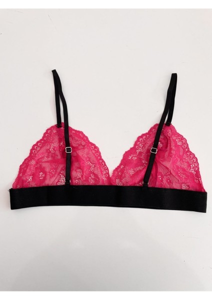 Fuşya Full Dantel Bralet Ds200112br