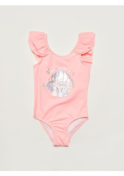 Varak Baskılı Kız Çocuk Mayo Db200722cm