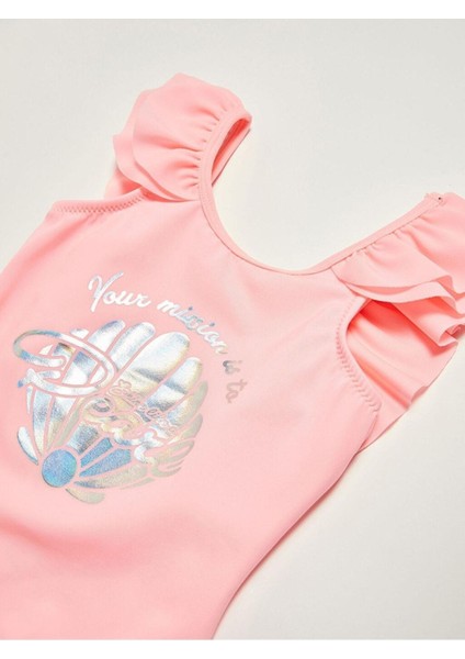 Varak Baskılı Kız Çocuk Mayo Db200722cm modelleri