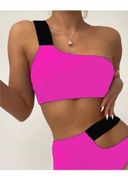 Lastikli Cut Out Bikini Takım Db200713bt