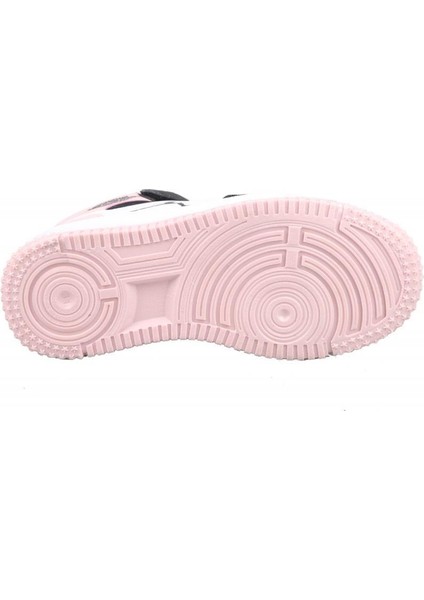 Haykat Boğazlı Siyah Pembe Çocuk Sneakers