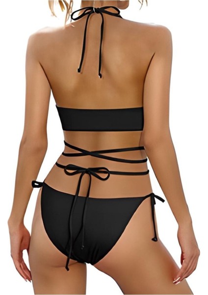 Siyah Ipli Bikini Altı Db2009ba