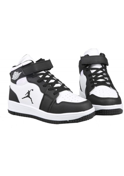 Haykat Boğazlı Siyah-Beyaz Çocuk Sneakers indirimleri