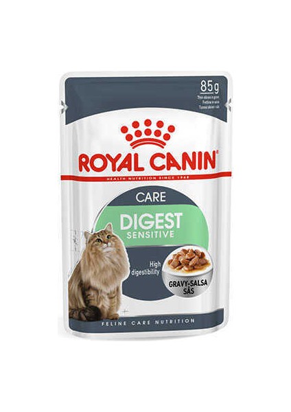Digest Sensitive Gravy Kedi Konservesi 85 gr