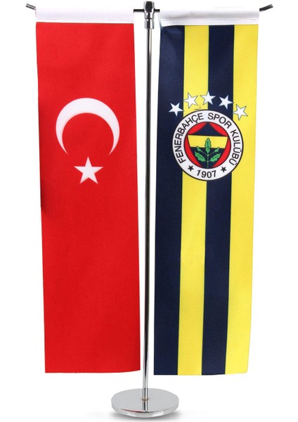 8 x 30 cm 5 Yıldız Fb Logo-Türk T Masa Bay