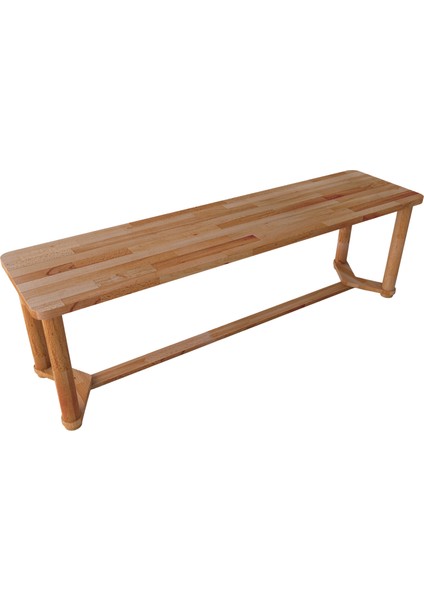 Doğal Masif Ahşap Piyan Bench