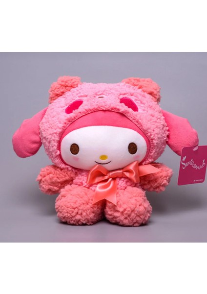 Kawaii Sanrio Sakura My Melody Cinnamoroll Peluş Oyuncak 25 cm Doğum Günü Hediye