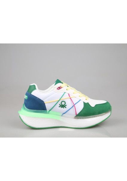 United Colors Of Benetton Bnl-10044 Beyaz Yeşil Unisex Sneakers