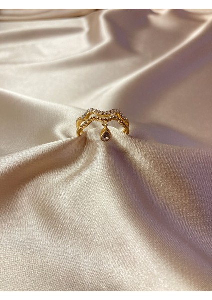 Vintage Çelik Yüzük Mira