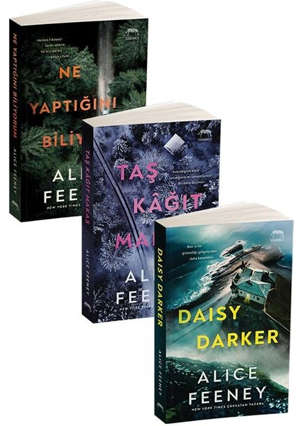 Ne Yaptığını Biliyorum - Taş Kağıt Makas - Daisy Darker - Alice Feeney