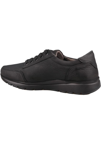 17221 Deri Siyah Nubuk Erkek Günlük Ayakkabı fırsatları