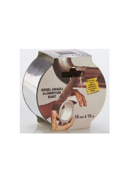 Alüminyum Bant 50MMX10M Asklı (KH001)