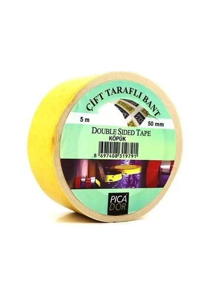 Çift Taraflı Köpük Bant 50MMX5M (KN006)