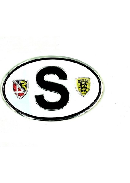 Etiketçilere Özel Armalar Oval S (England) Ingiltere Bayraklı Beyaz Rengi Alüminyum Sticker