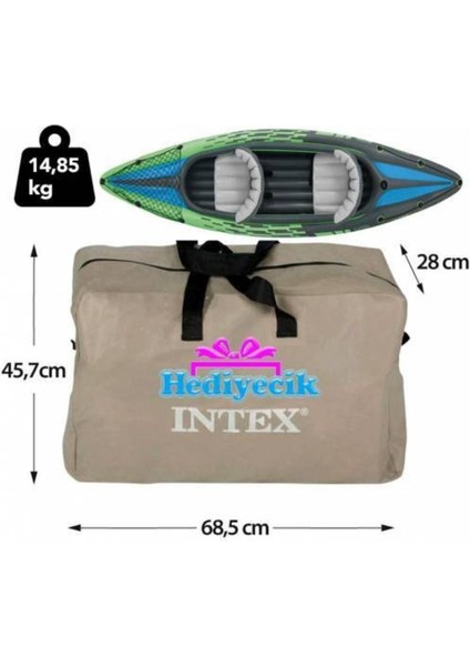 Şişme Kano Bot 68306 Challenger K2 Kano Set Yeni 2022 indirimleri