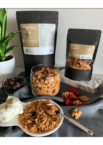 Pecan, Choco, Salty Granola 60 gr x 3