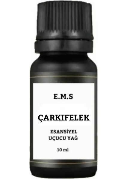 Çarkıfelek Esansiyel Uçucu Yağ Buhurdanlık Yağı Difüzör Esansı Aromaterapi Yağı 10 ml