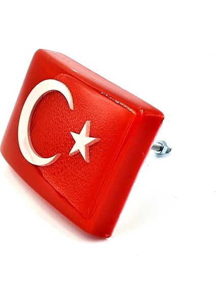 Türk Bayrağı ve Osmanlı Etiket Panjur Arması 3 Boyutlu Vidalı (489286404)