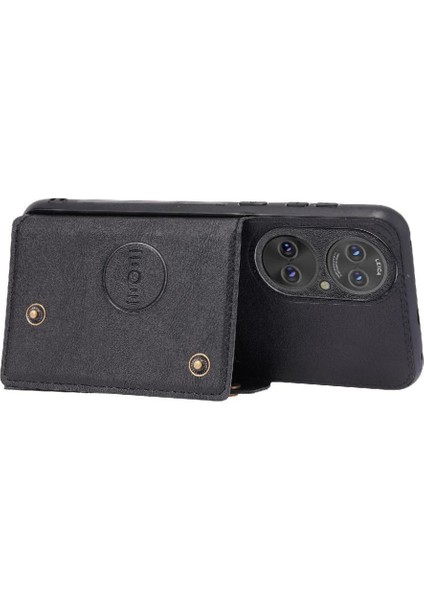 Cüzdan Kılıf Huawei P50E Darbeye Koruyucu Buit Demir Cüzdan Kılıf (Yurt Dışından) fırsatları