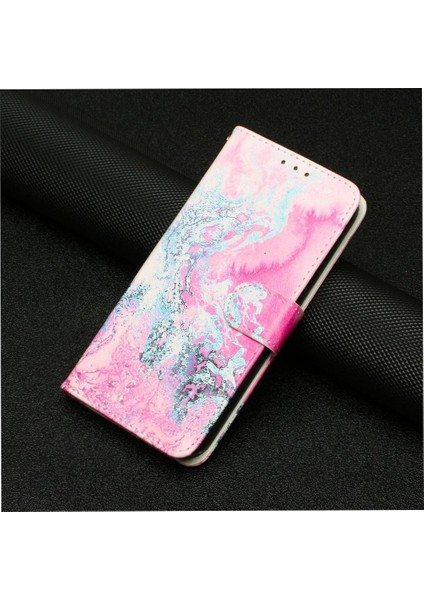 Huawei P10 Tam Koruma Mermer Desen Pu Deri Cüzdan Için Flip Case (Yurt Dışından) modelleri