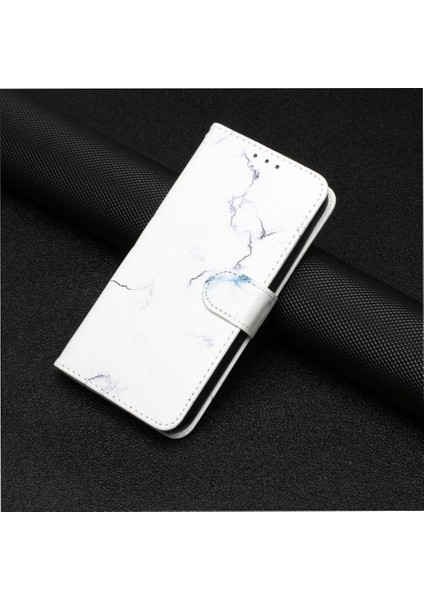 Huawei P10 Tam Koruma Mermer Desen Pu Deri Cüzdan Için Flip Case (Yurt Dışından) modelleri