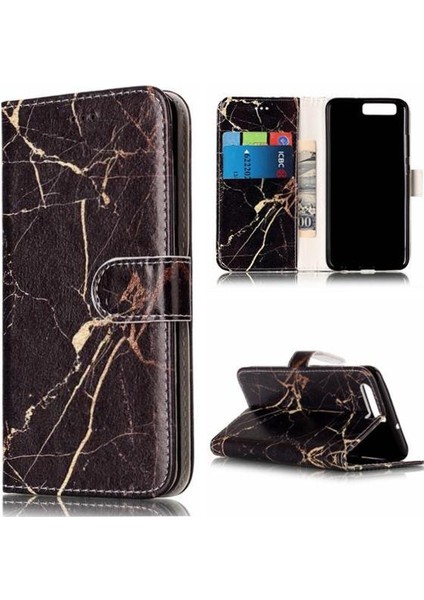 Huawei P10 Tam Koruma Mermer Desen Pu Deri Cüzdan Için Flip Case (Yurt Dışından) indirimleri