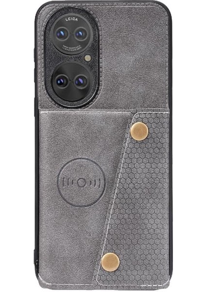 Cüzdan Kılıf Huawei P50E Darbeye Koruyucu Buit Demir Cüzdan Kılıf (Yurt Dışından) fiyatları