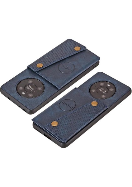 Huawei Mate 40 Için Cüzdan Durumda Darbeye Koruyucu Buit Demir Cüzdan (Yurt Dışından)