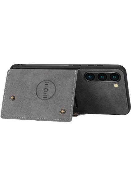 Samsung Galaxy S23 Buit Için Cüzdan Kılıf Demir Cüzdan Kılıf Kickstand Kart (Yurt Dışından)