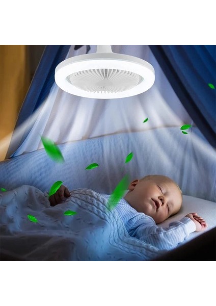 6000K-NO Uzak Akıllı 3-In-1 Cep Fan Uzak Kontrolü ile (Yurt Dışından) fırsatları