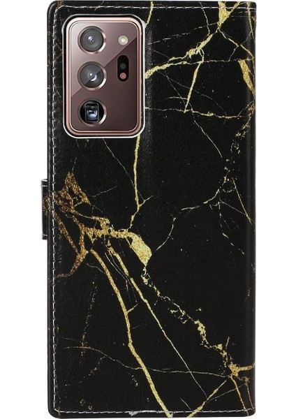 Samsung Galaxy Not 20 Için Flip Case Ultra Tam Koruma Manyetik Kart (Yurt Dışından)