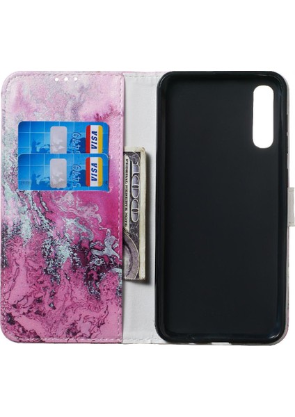 Samsung Galaxy Için Flip Case A50/A50S/A30S Kart Yuvaları Tutucu Pu Deri (Yurt Dışından) indirimleri
