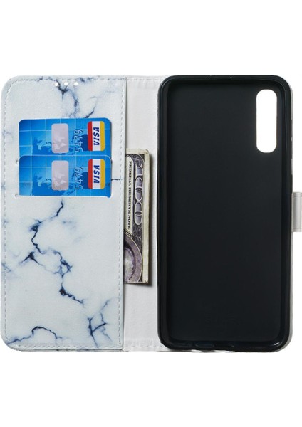 Samsung Galaxy Için Flip Case A50/A50S/A30S Kart Yuvaları Tutucu Pu Deri (Yurt Dışından) fırsatları