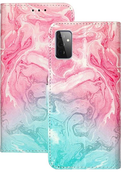 Samsung Galaxy A72 4g Için Flip Case/5g Kart Yuvaları Tutucu Pu Deri Cüzdan (Yurt Dışından) indirimleri