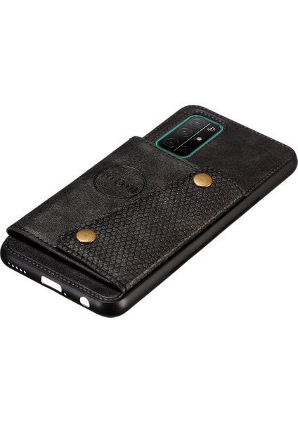 Samsung Galaxy M52 5g Buit Için Cüzdan Kılıf Demir Cüzdan Kılıf Kickstand (Yurt Dışından)