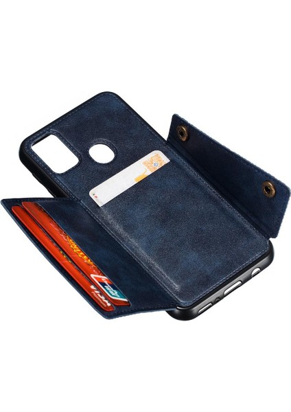 Samsung Galaxy M30S/M21 Cüzdan Kılıf Buit Demir Kickstand Için Cüzdan Kılıf (Yurt Dışından) indirimleri