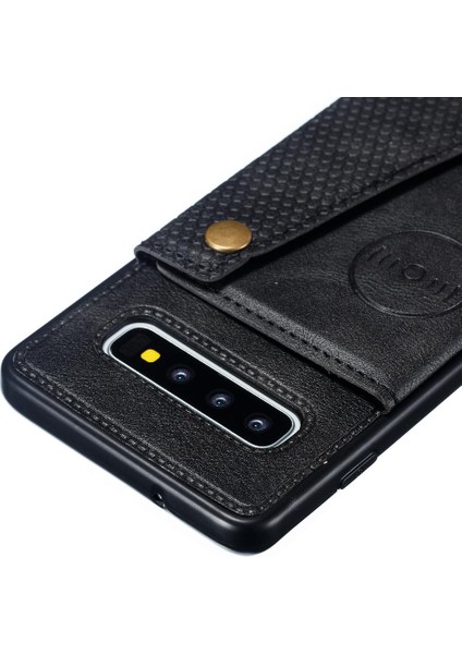 Samsung Galaxy S10 Buit Için Cüzdan Kılıf Demir Darbeye Koruyucu Kılıf (Yurt Dışından) fırsatları