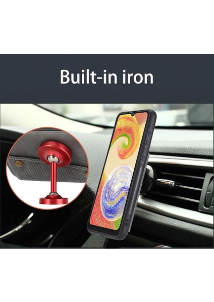 Samsung Galaxy A04 Kickstand Cüzdan Kılıf Için Cüzdan Kılıf Darbeye Kart (Yurt Dışından) fiyatları