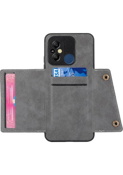 Cüzdan Kılıf Için Xiaomi Redmi 12C/11A 4g Kart Tutucu Kickstand Darbeye (Yurt Dışından) indirimleri