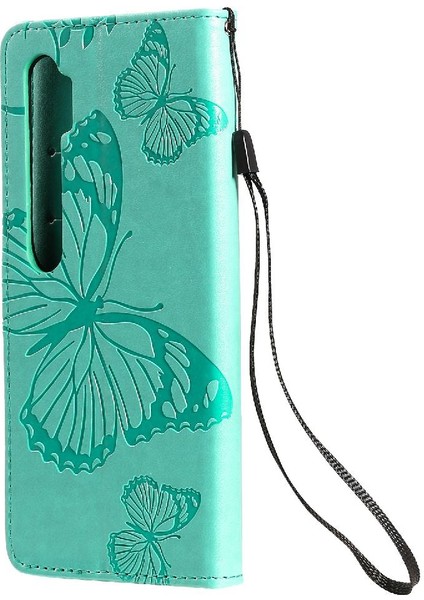 Xiaomi Not 10 Için Flip Case Kickstand Pu Deri Manyetik Kapak ile (Yurt Dışından)