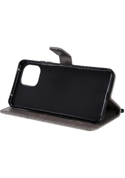 Kart Yuvası Standı ile Xiaomi 11 Lite Pu Deri Için Flip Case Darbeye (Yurt Dışından) modelleri