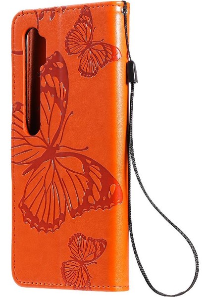 Xiaomi Not 10 Için Flip Case Kickstand Pu Deri Manyetik Kapak ile (Yurt Dışından)