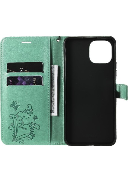 Kart Yuvası Standı ile Xiaomi 11 Lite Pu Deri Için Flip Case Darbeye (Yurt Dışından) fırsatları