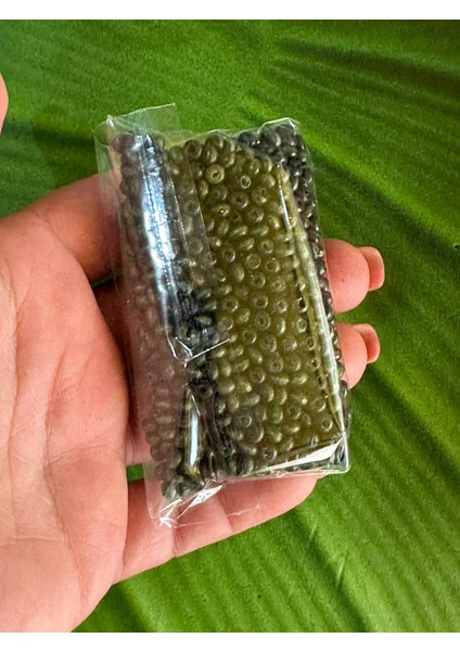 0.5 Mm 20 Gr Ahşap Bambu Delikli Boncuk Takı Boncuğu