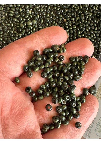 0.5 Mm 20 Gr Ahşap Bambu Delikli Boncuk Takı Boncuğu fiyatları